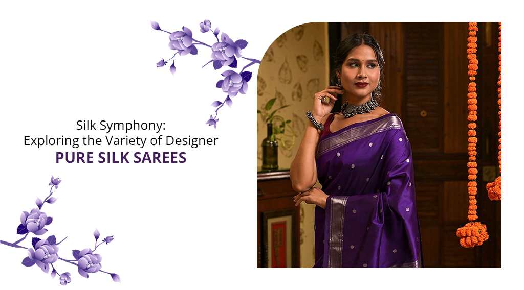 Designer Pure Silk Sarees Online