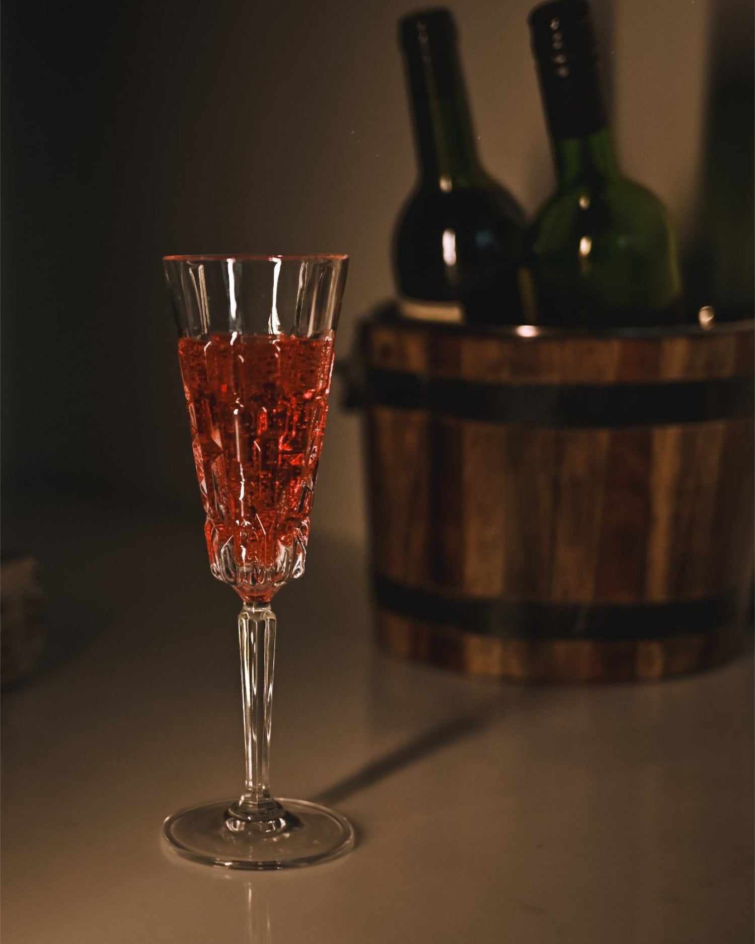 Elements of Piharwa Crystal Champagne Glass - Set of 6