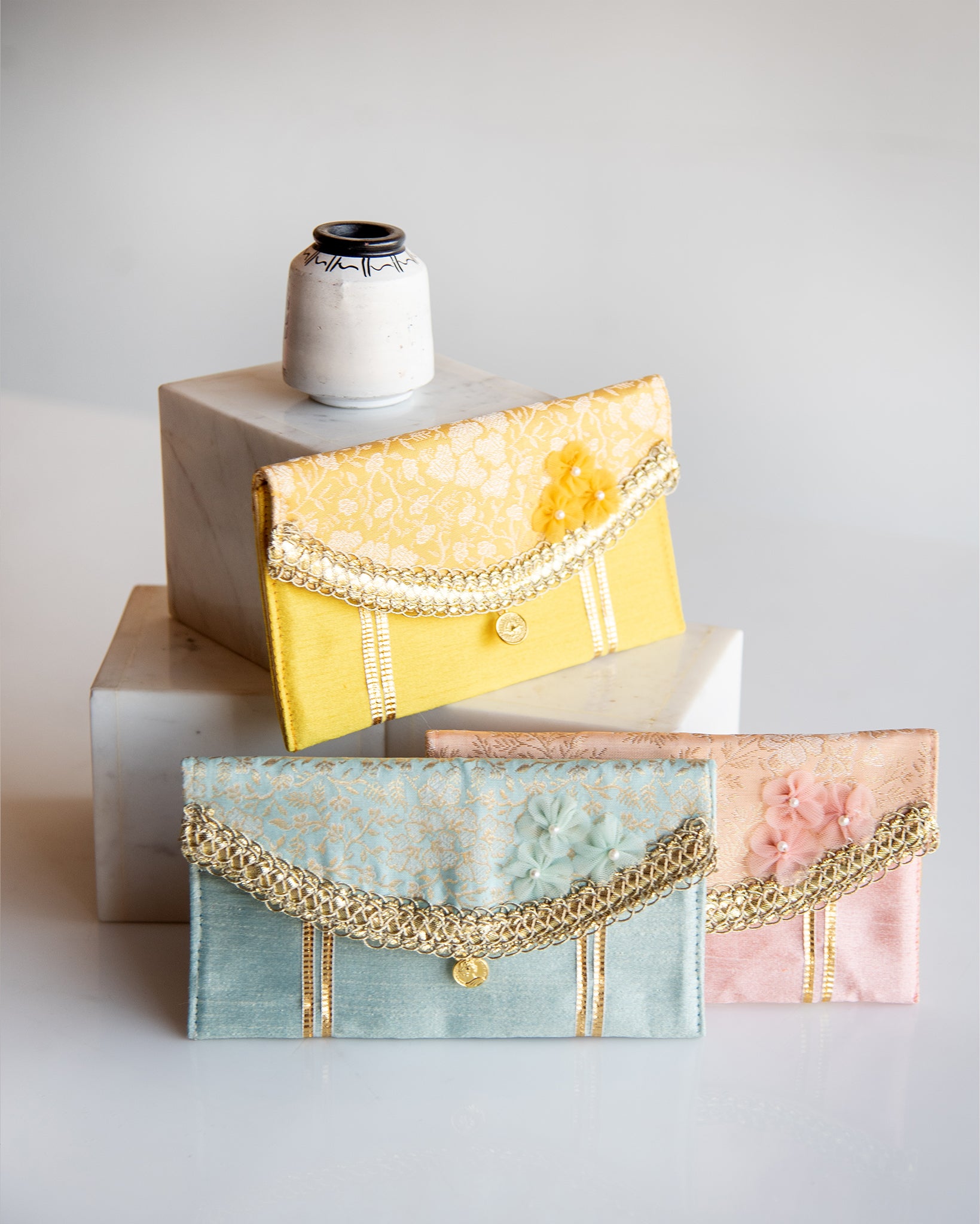 Piharwa Shagun Lifafan ( 1 pc) Blue