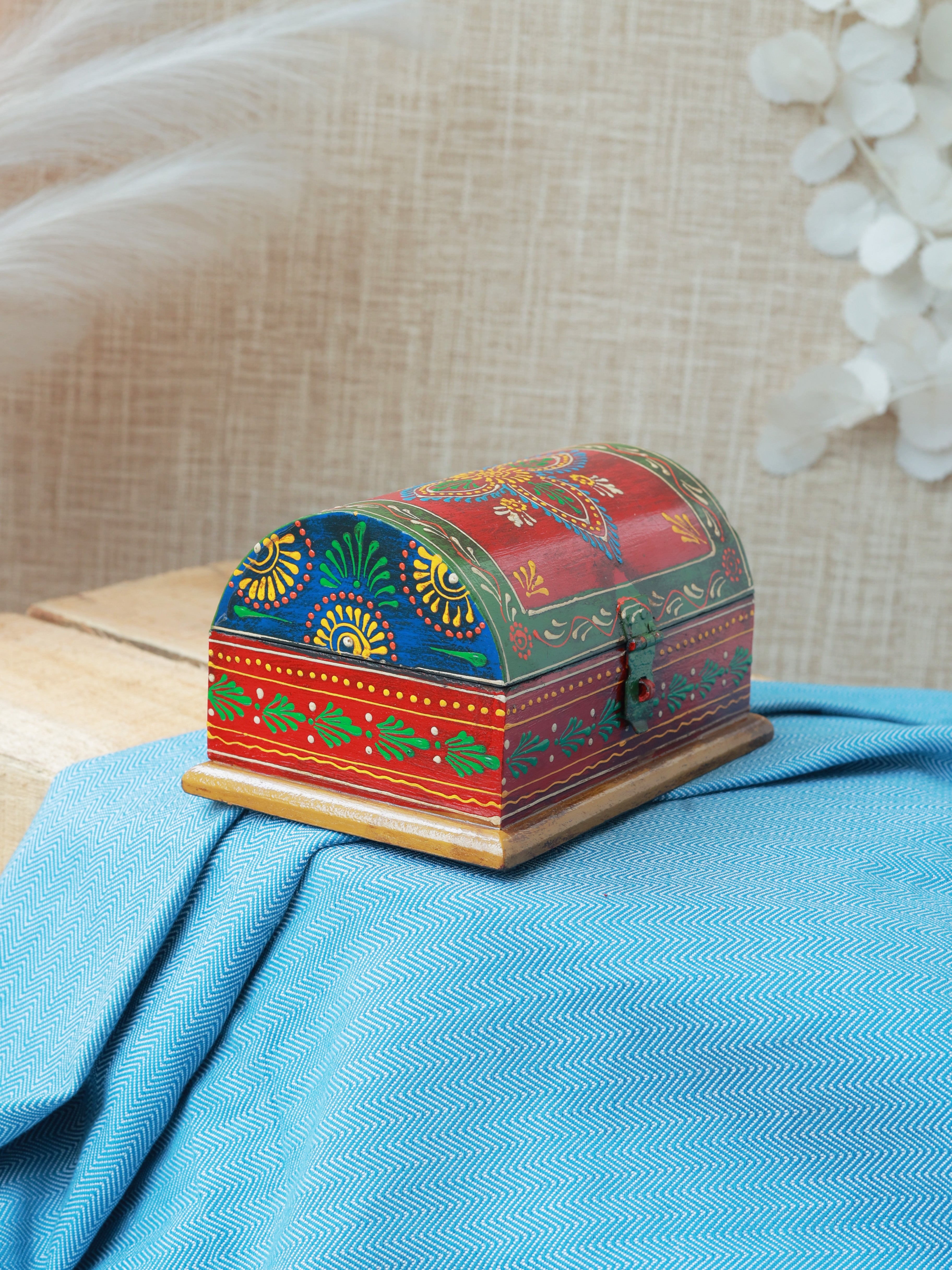 Piharwa Handpainted Treasure Box