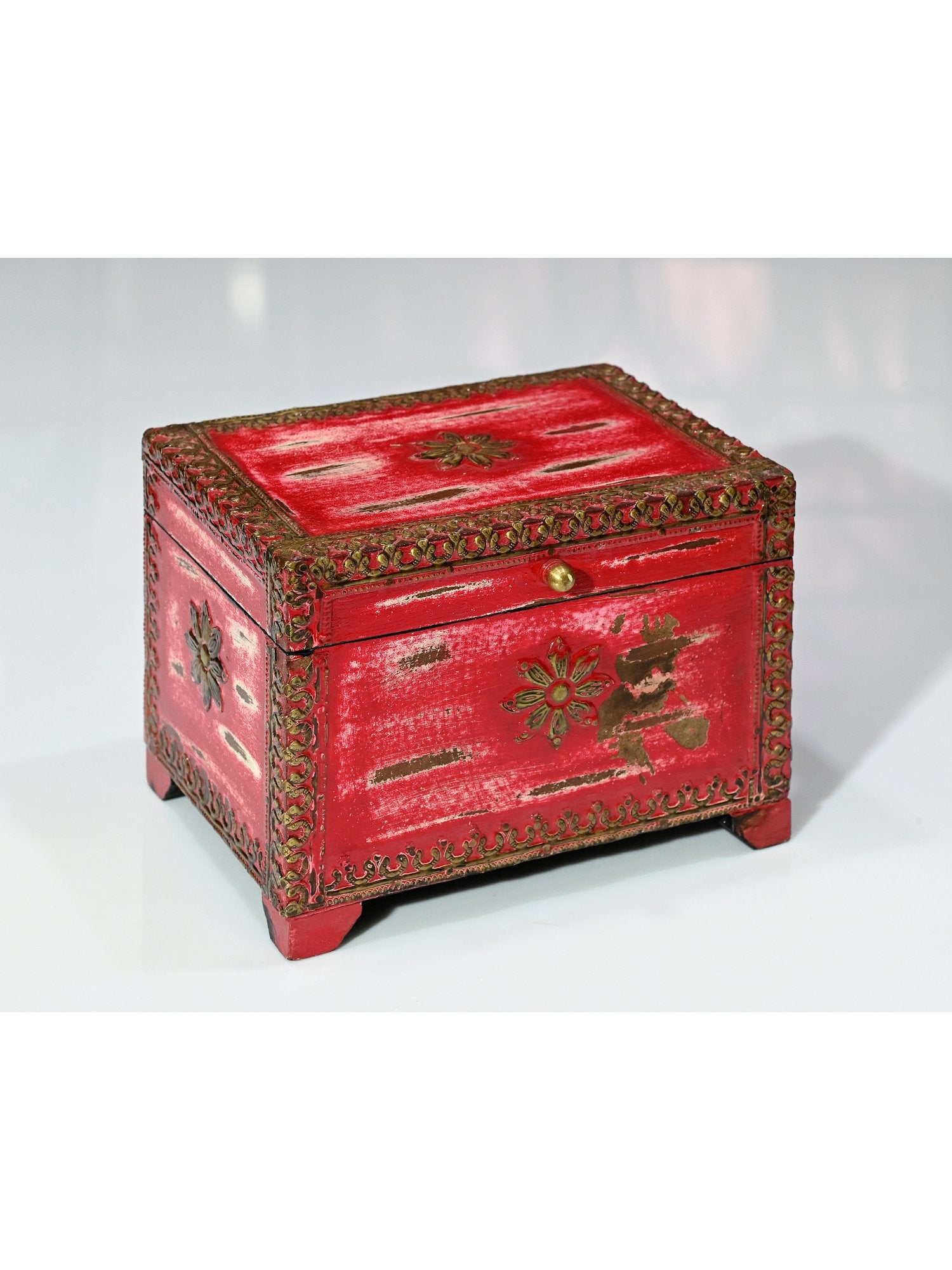 Elements of Piharwa Handcrafted Wooden Jewellery Box