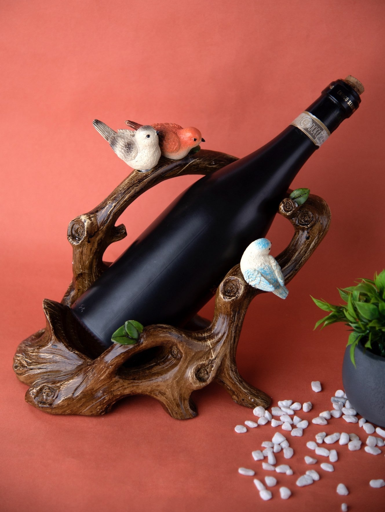 Elements of Piharwa Wooden bottle holder