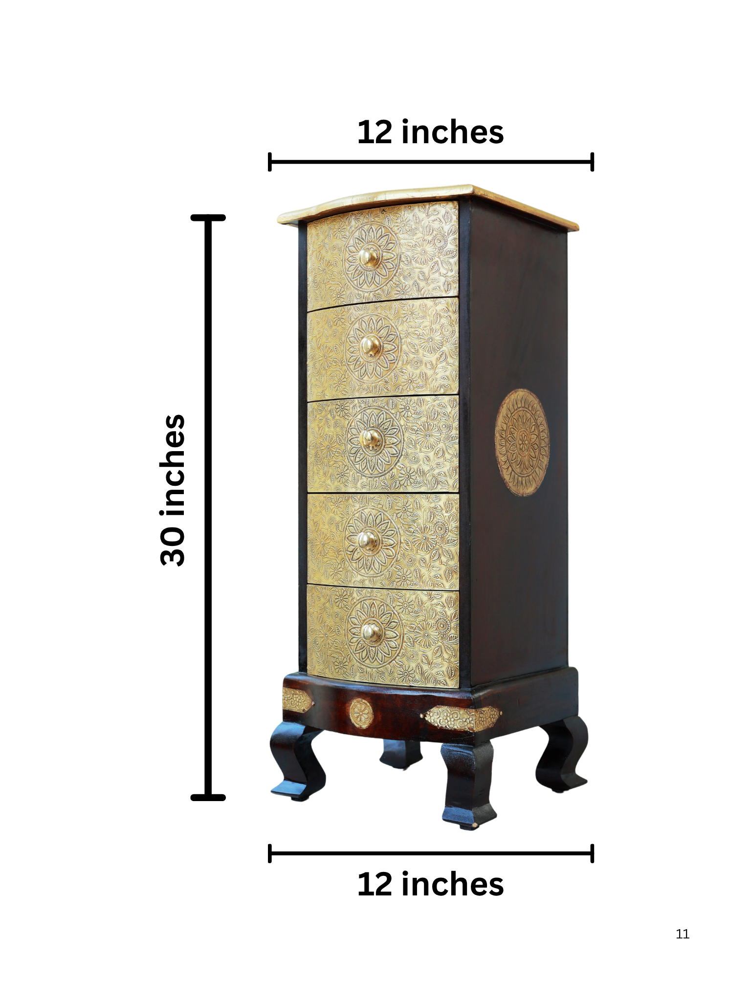 Piharwa Noor Heritage Drawer Chest