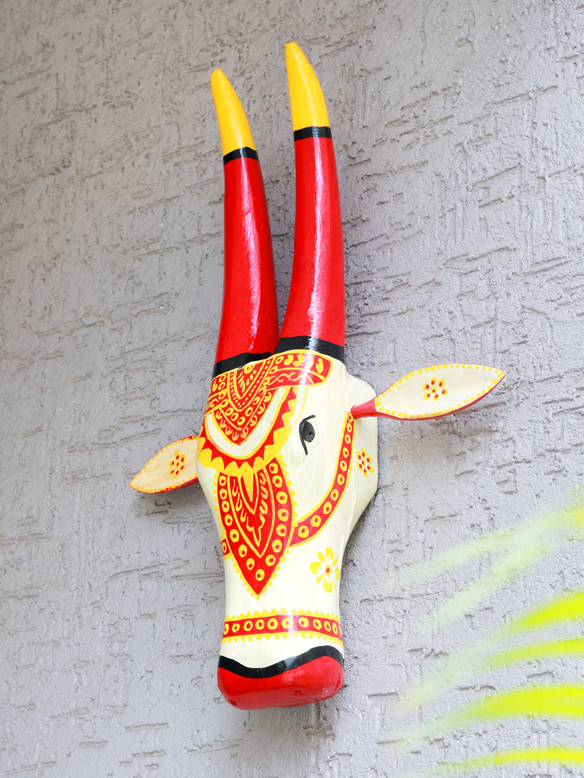 Piharwa Shubh Nandi Cow Head - Wall Decor