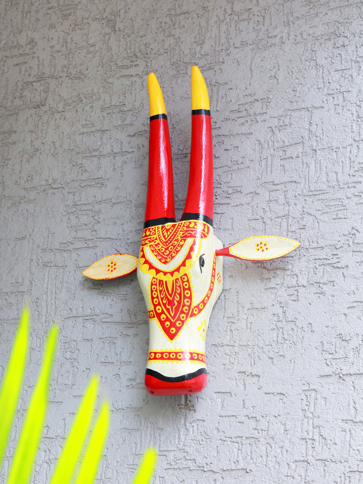 Piharwa Shubh Nandi Cow Head - Wall Decor