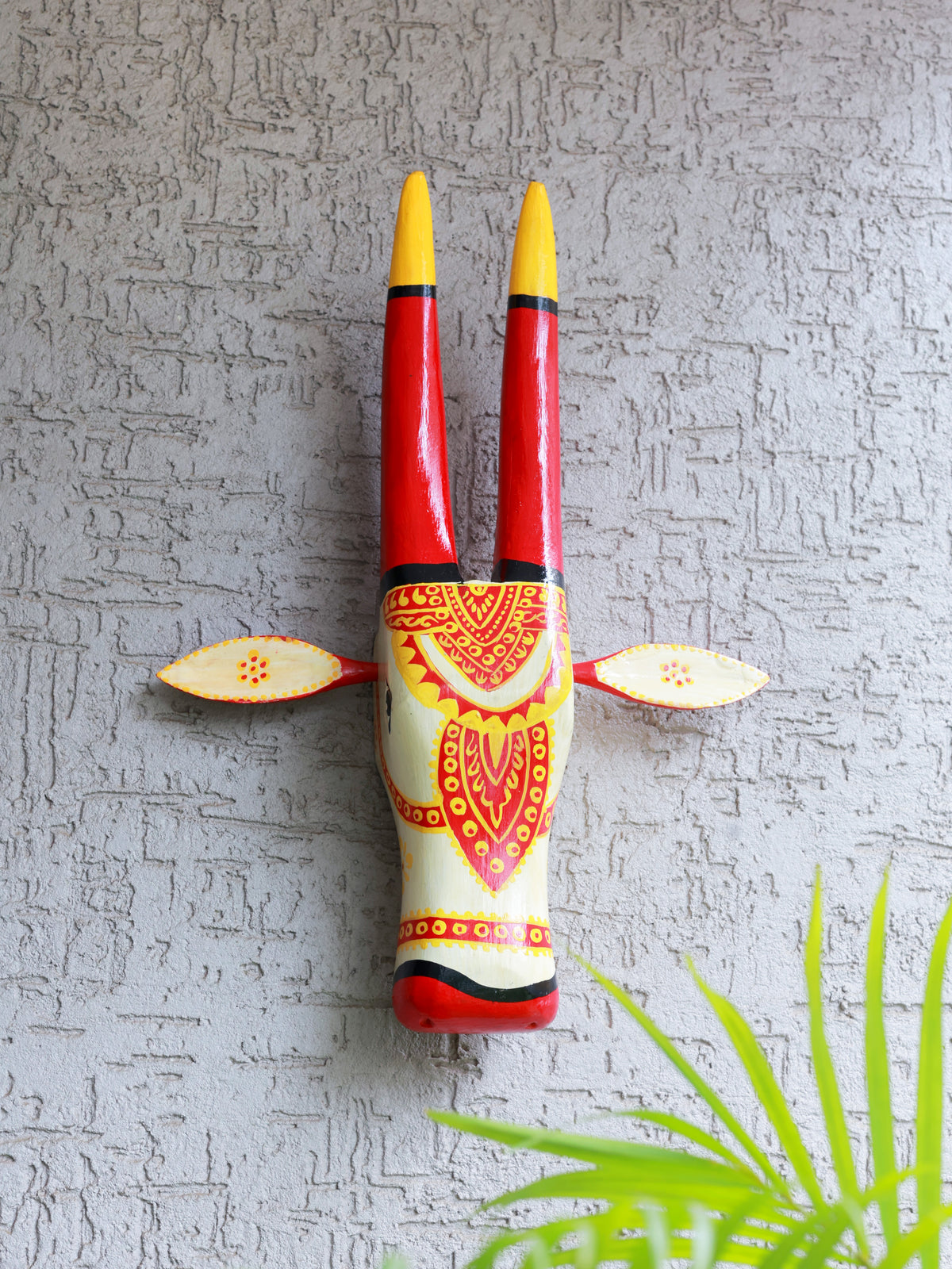 Piharwa Shubh Nandi Cow Head - Wall Decor
