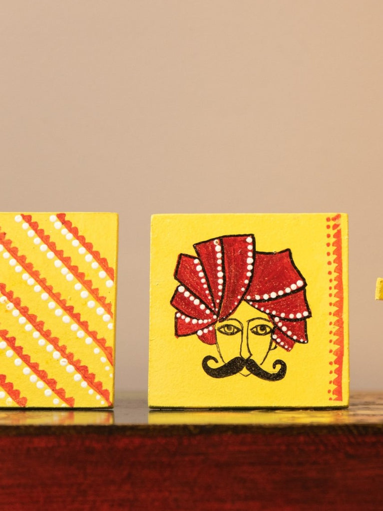 Elements of Piharwa Tea coaster with holder