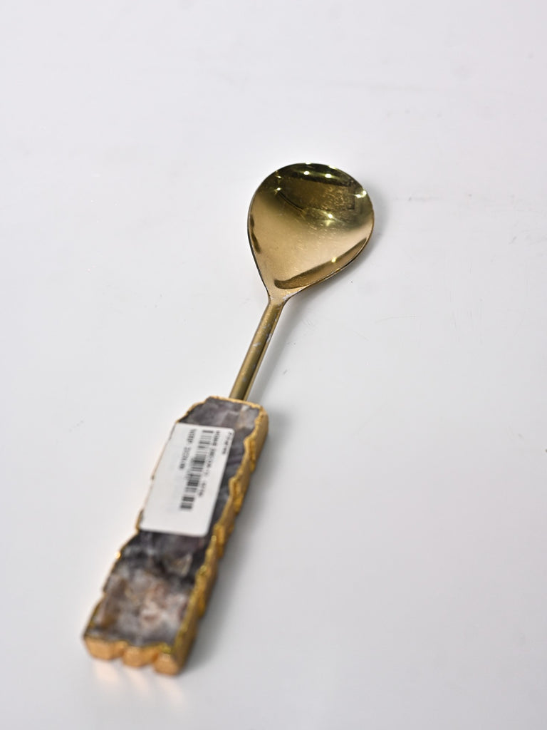 Elements of Piharwa Golden marble serving spoon