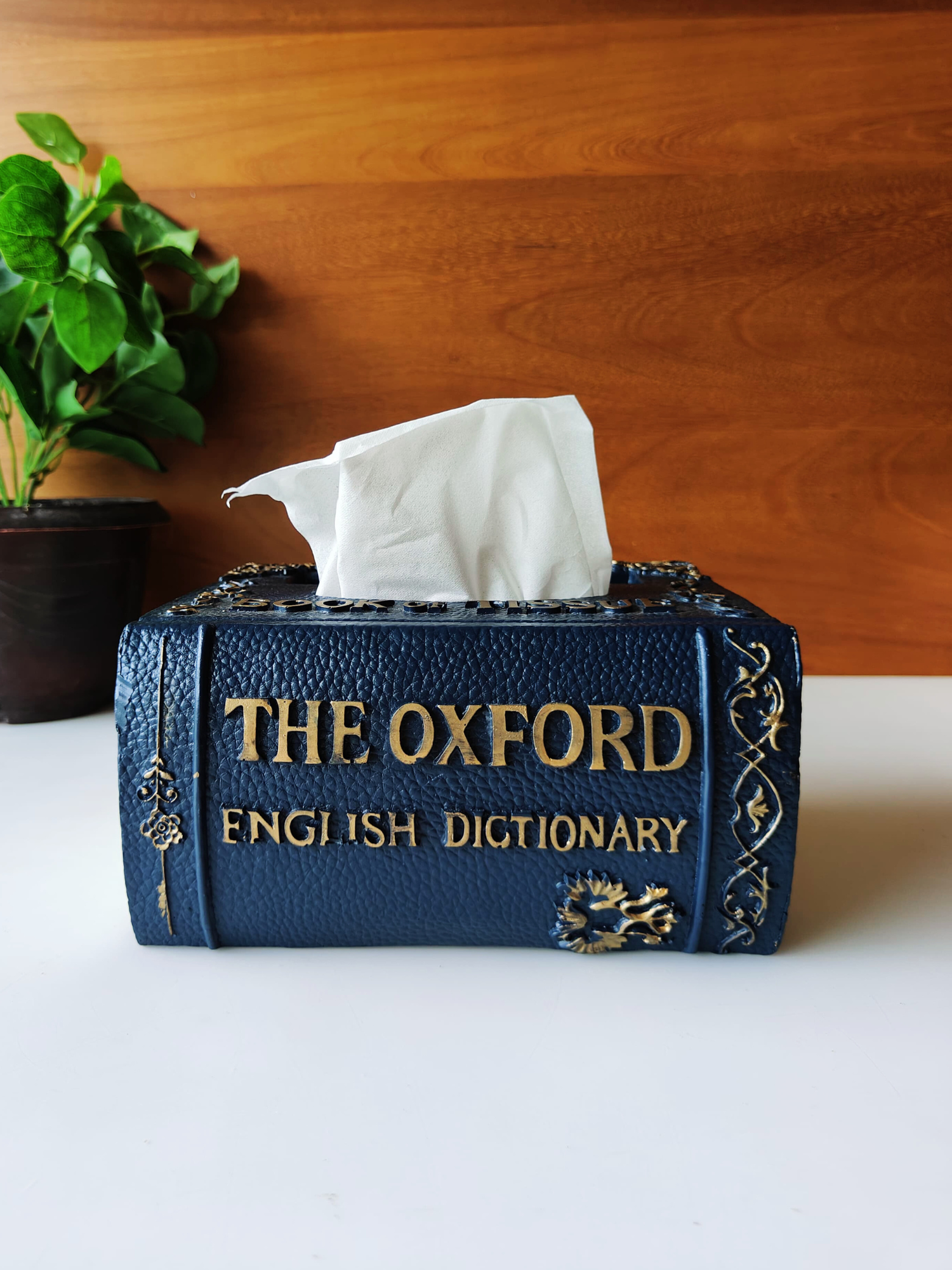 Elements of piharwa The Oxford Tissue Box Holder