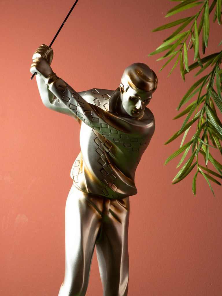 Elements of Piharwa Golf Player Statue