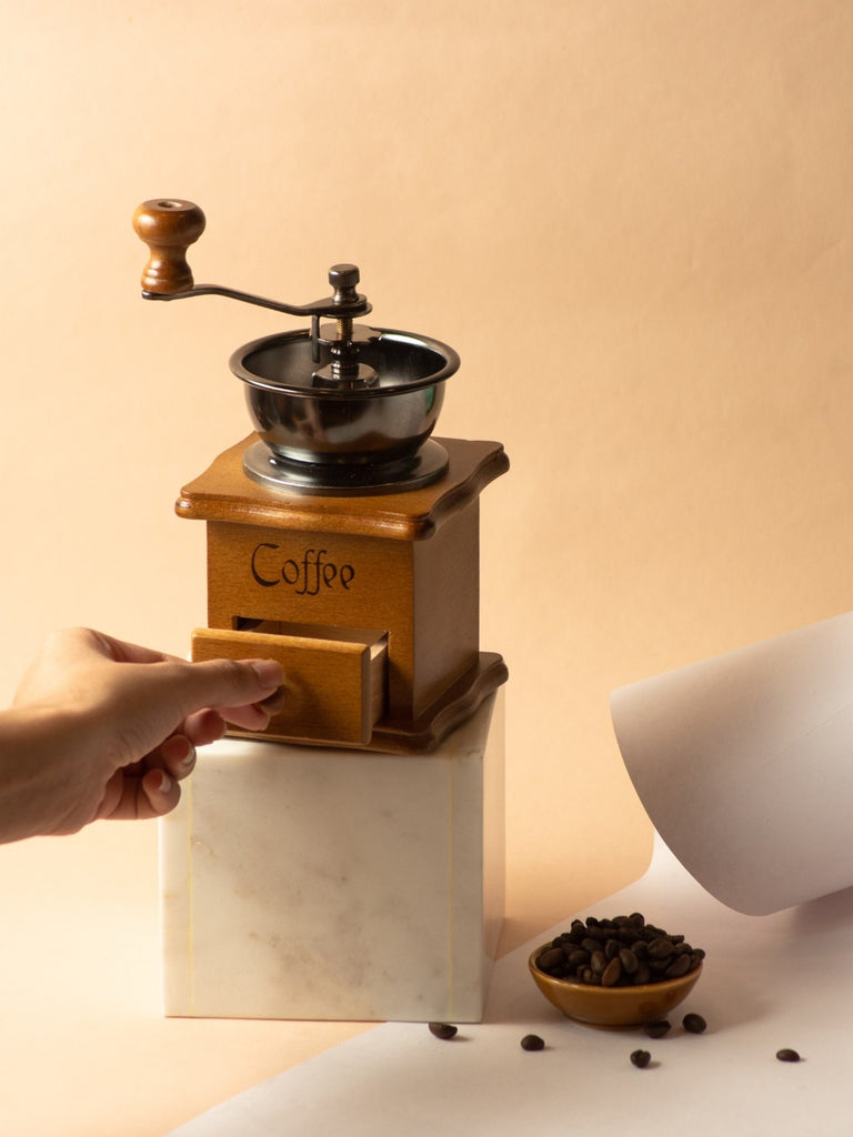 Elements of Piharwa Hand Crank Coffee Grinder