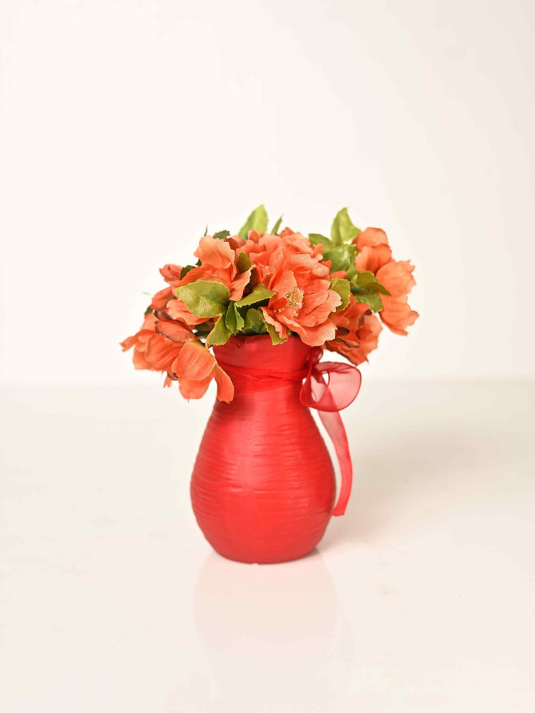 Elements of Piharwa Red ceramic vase