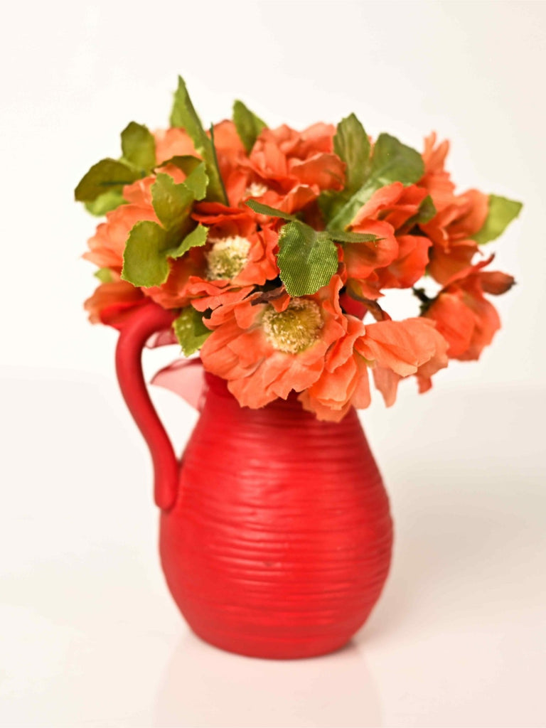 Elements of Piharwa Red ceramic vase