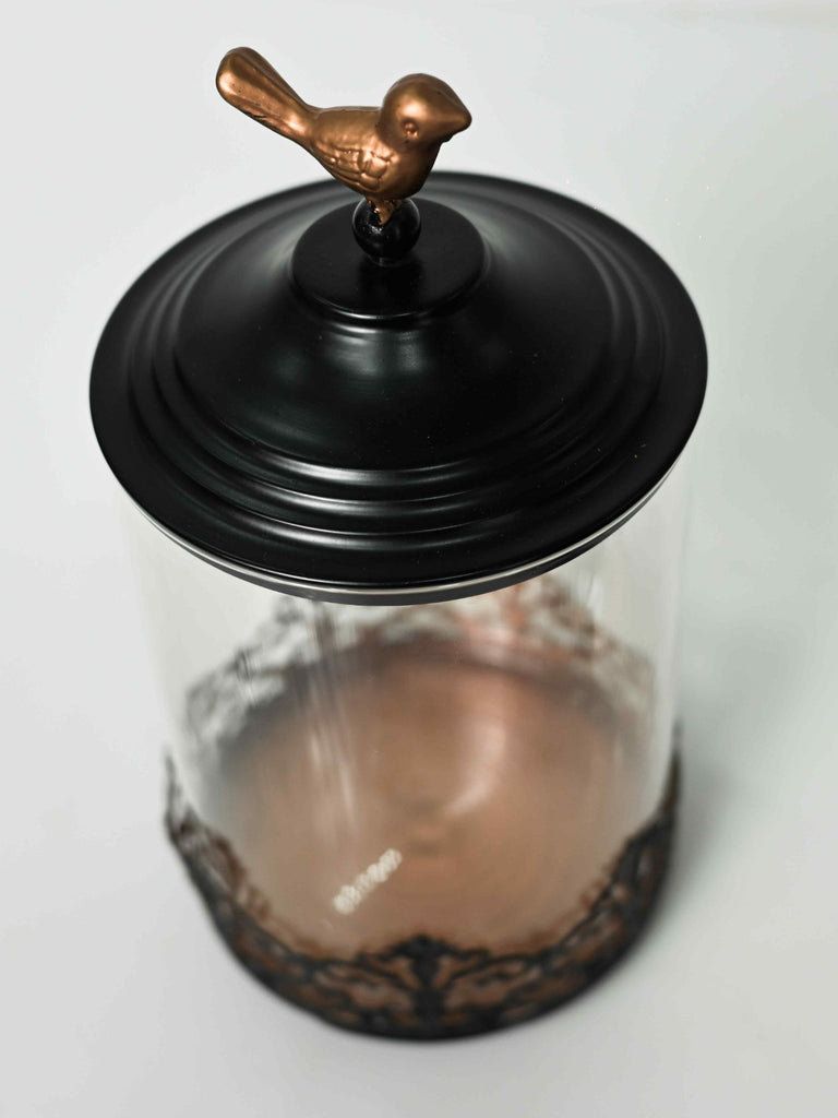 Elements of Piharwa Multipurpose jar with metal work