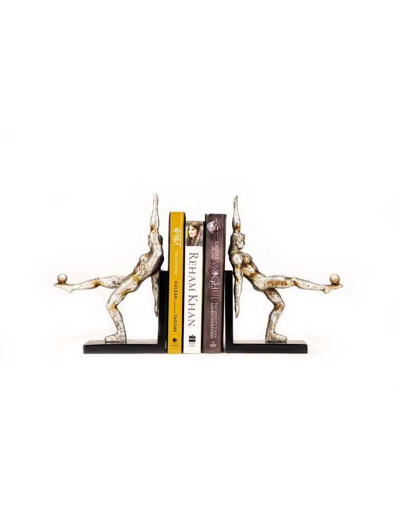 Elements of Piharwa Greek man statue bookend