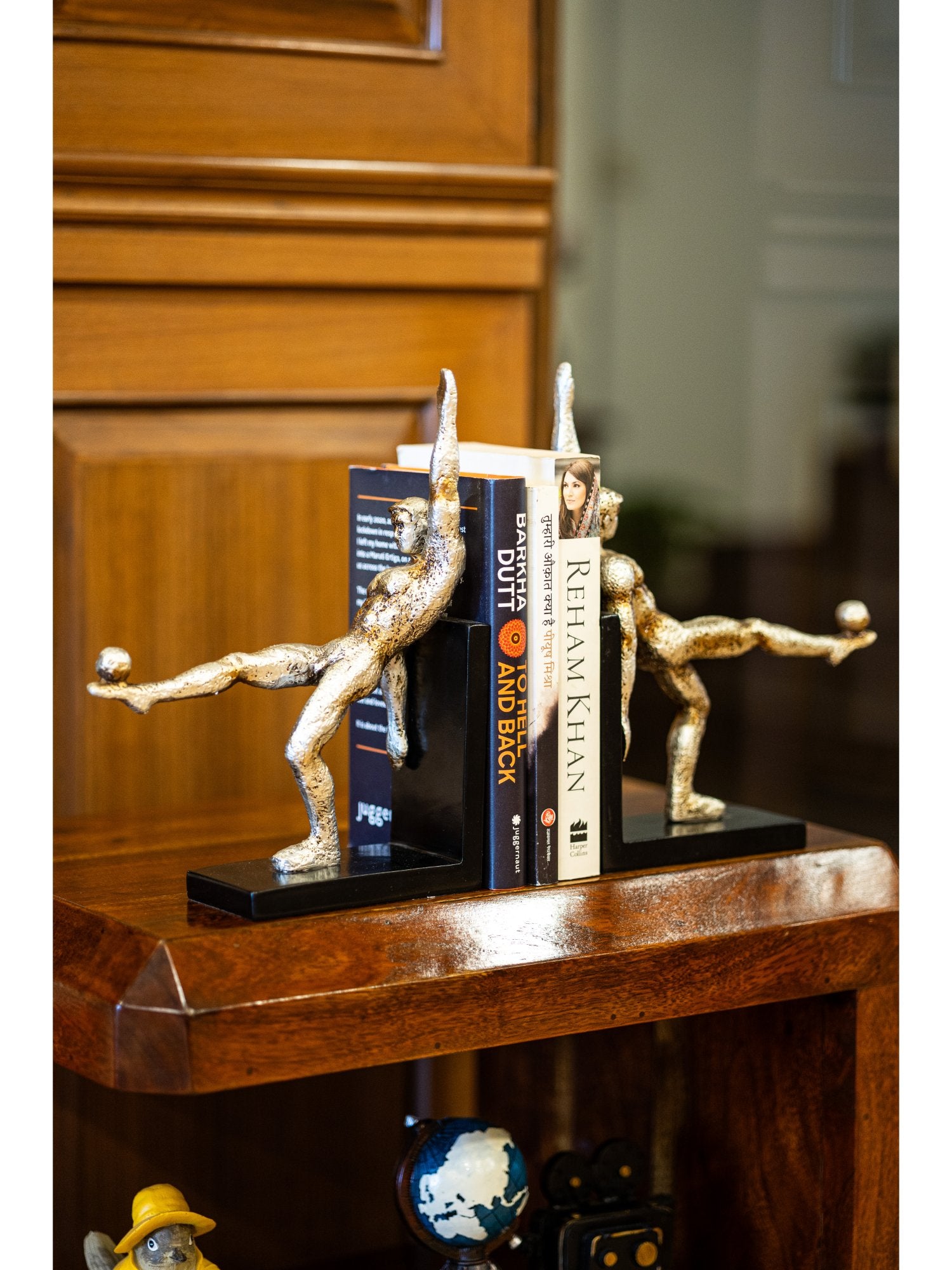 Elements of Piharwa Greek man statue bookend