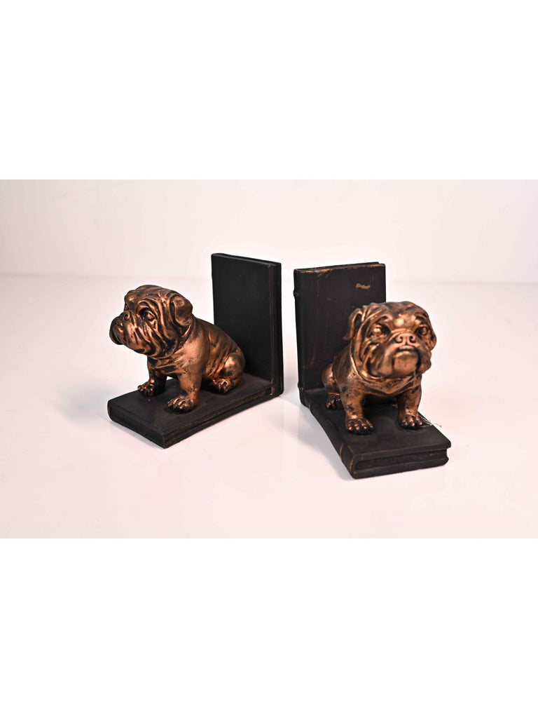 Elements of Piharwa Pitbull sculptures Bookend