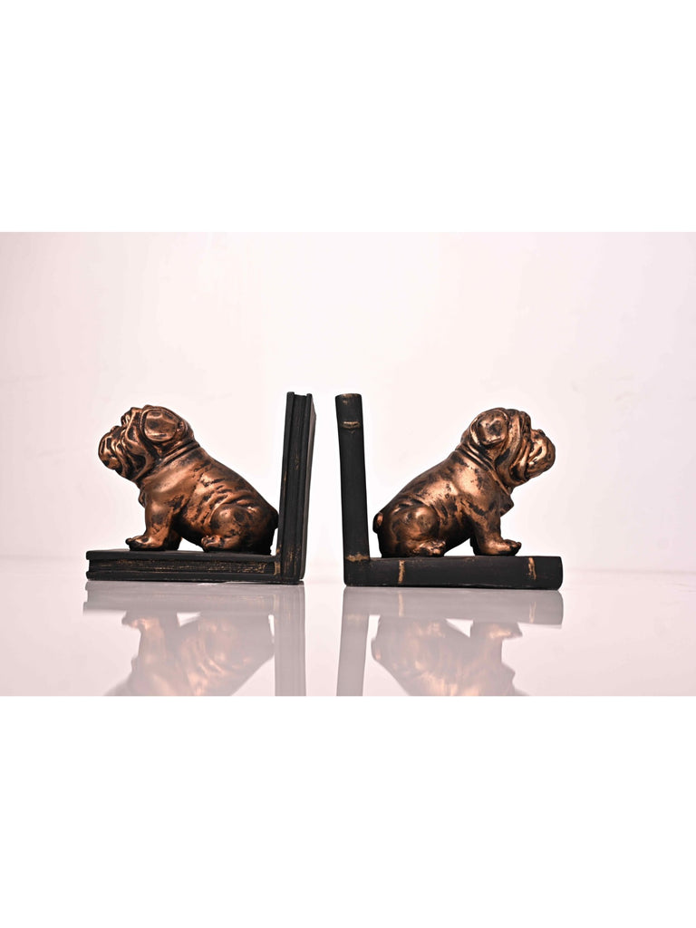 Elements of Piharwa Pitbull sculptures Bookend