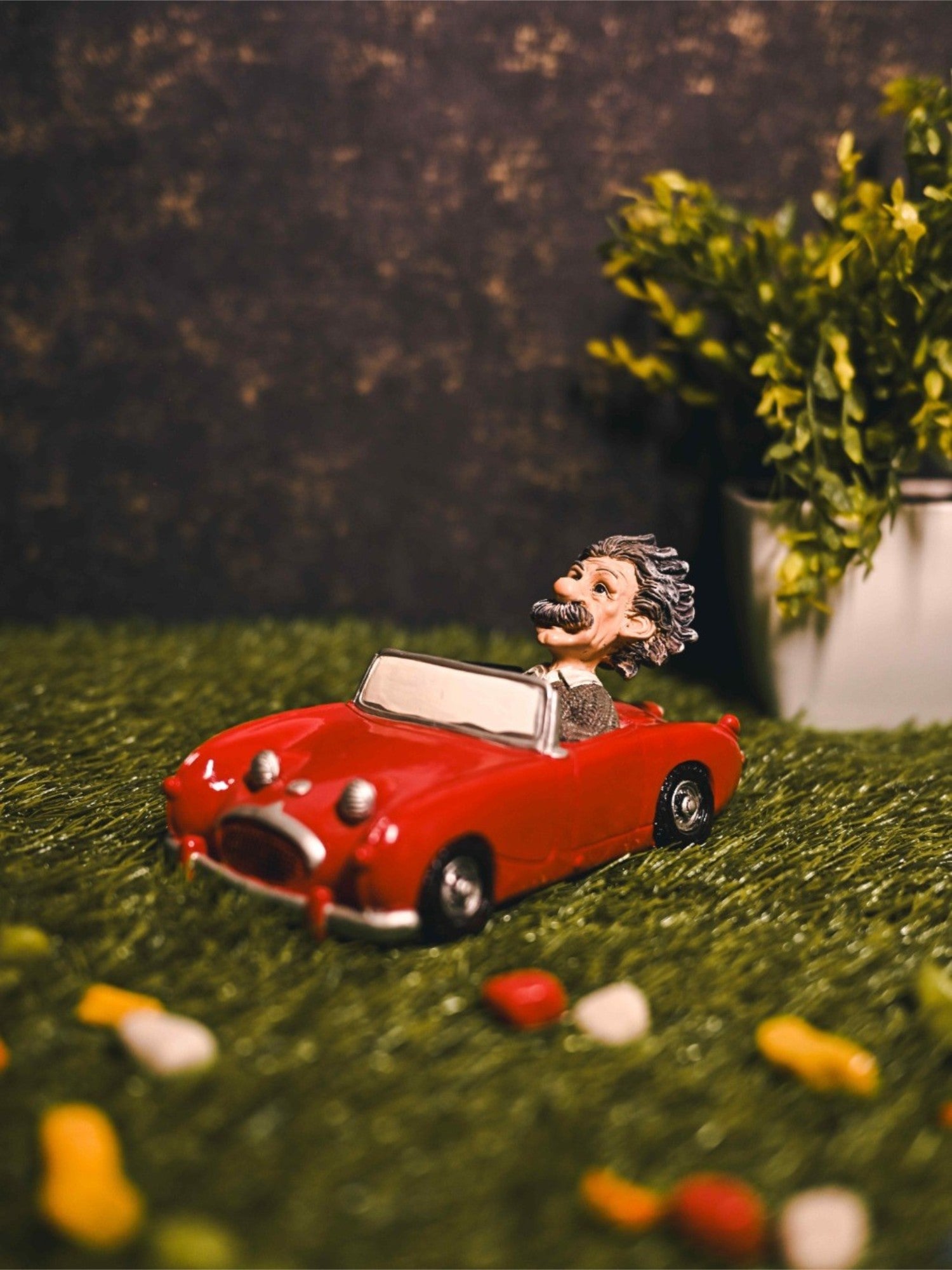 Elements of Piharwa Red Car Piggy Bank