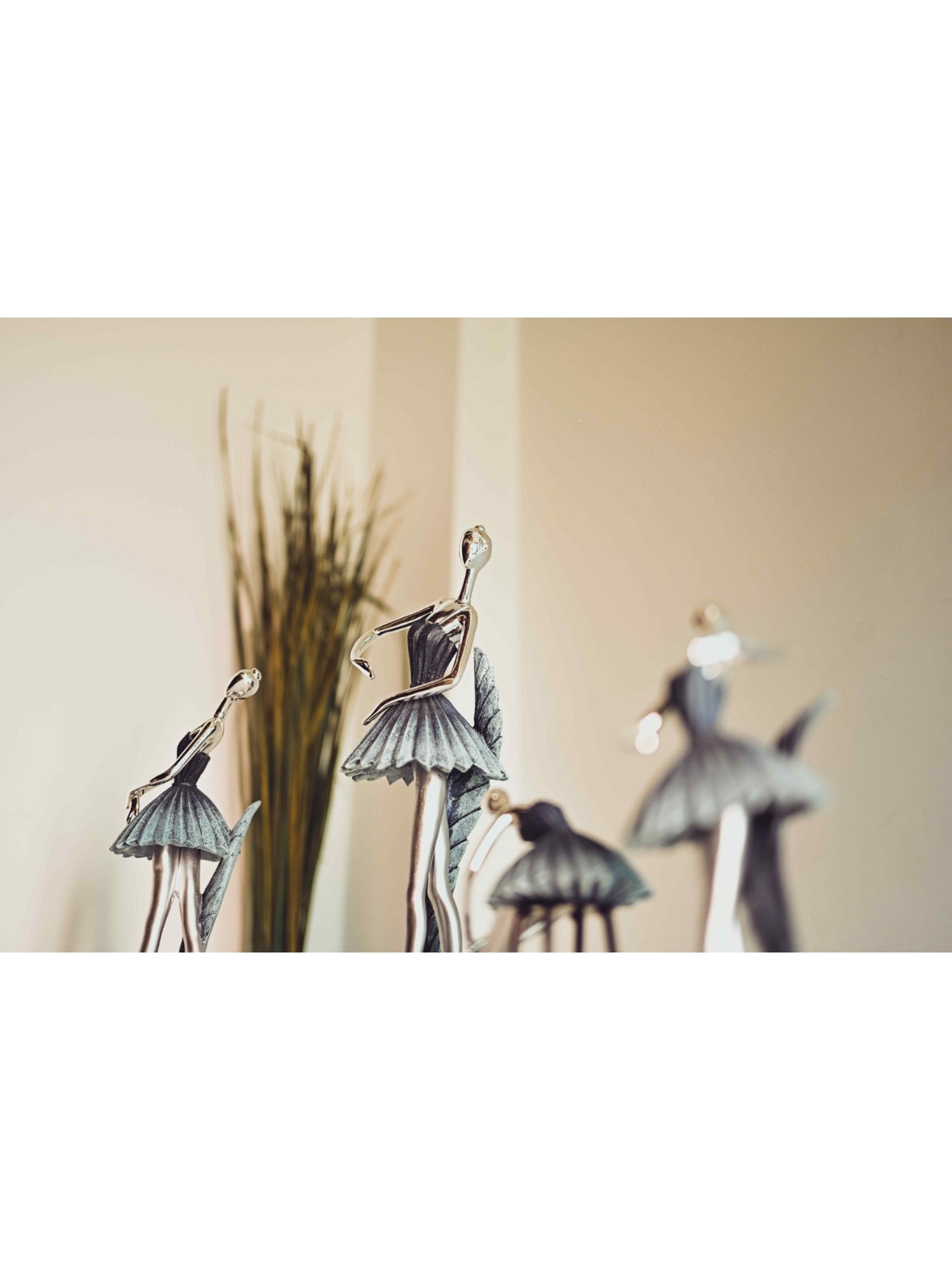 Elements of Piharwa Set of 4 Dancing Ballerina Statue