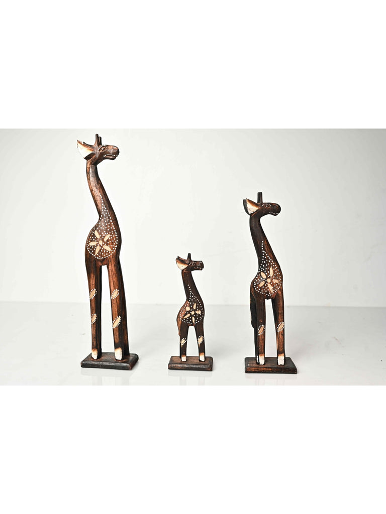 Elements of Piharwa Wooden printed giraffe