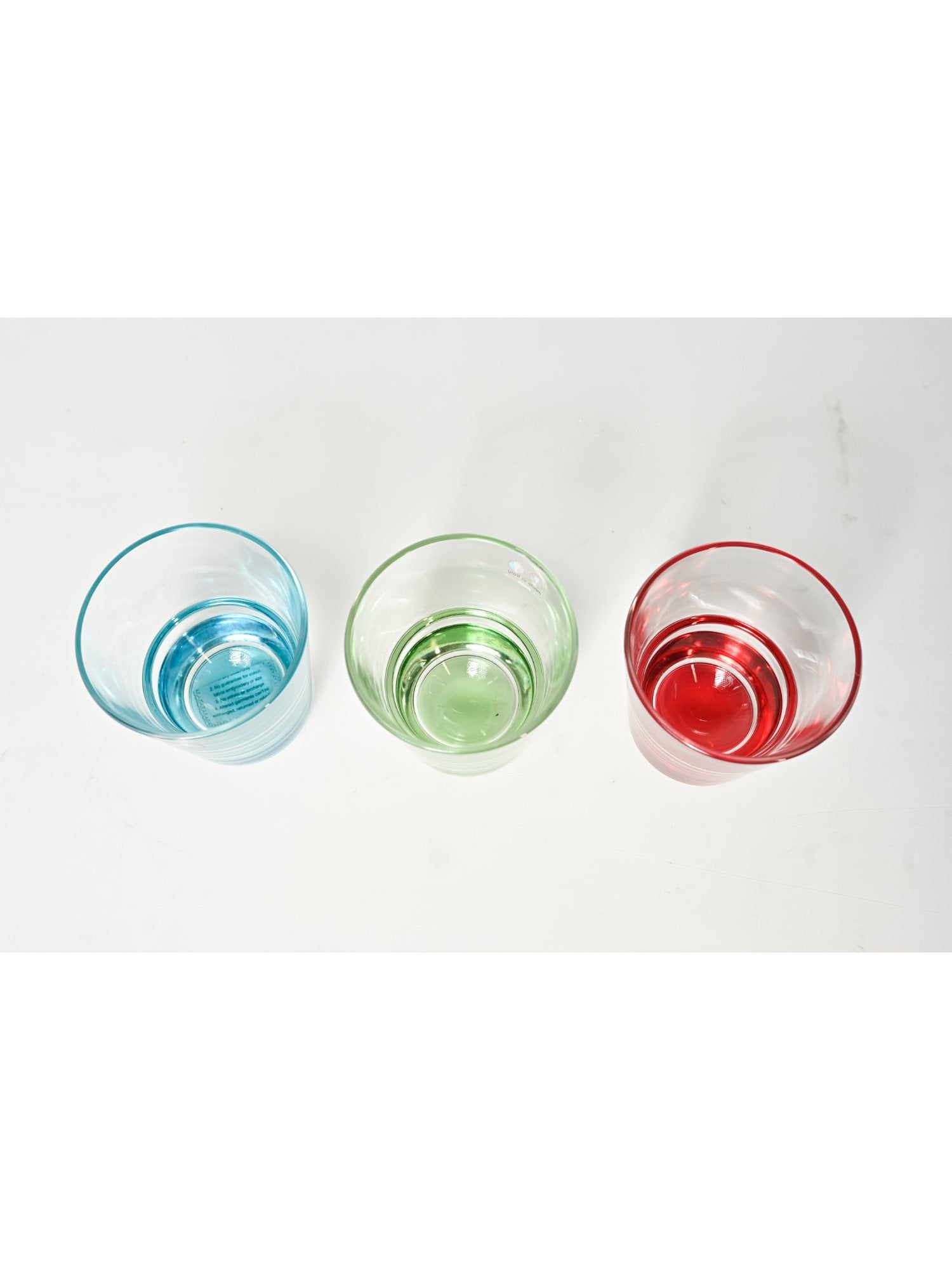 Elements of Piharwa Whiskey glass with turquoise tint (Set of 3 )