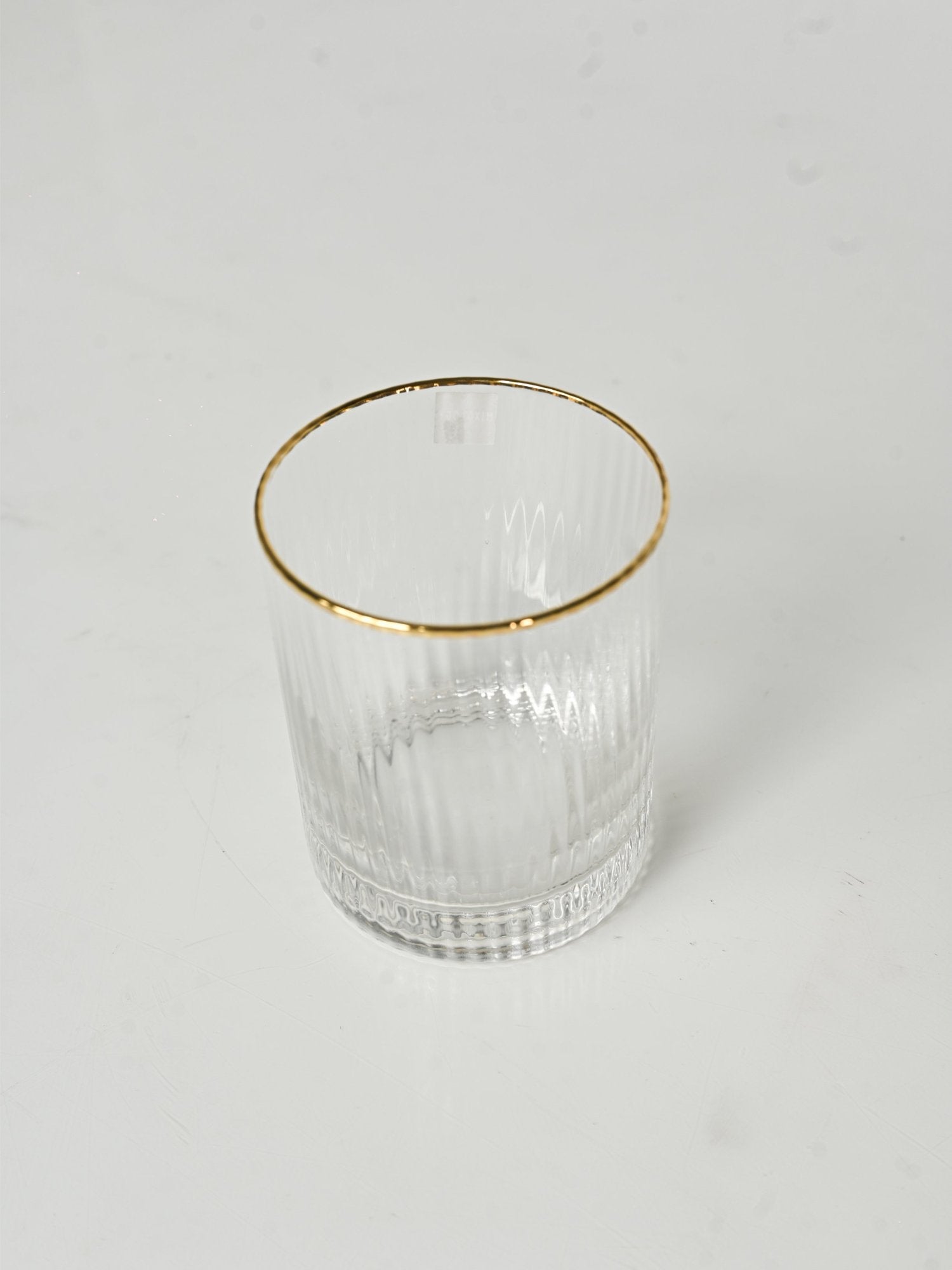 Elements of Piharwa Whiskey glass golden rim (Set of 4 )