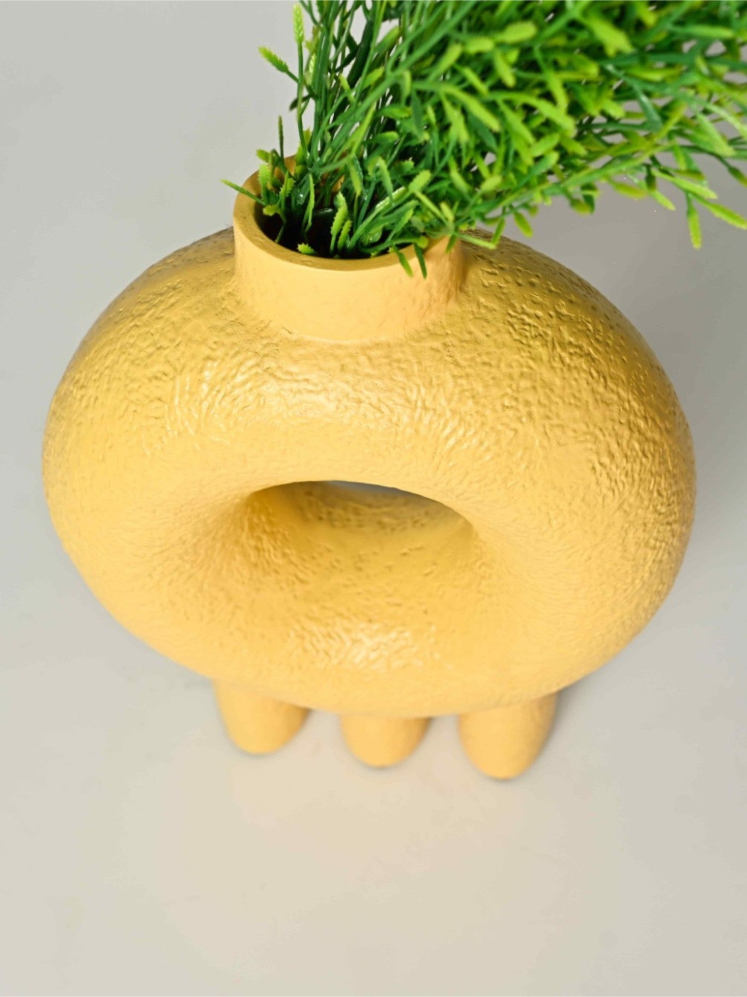 Elements of Piharwa Yellow contemporary vase