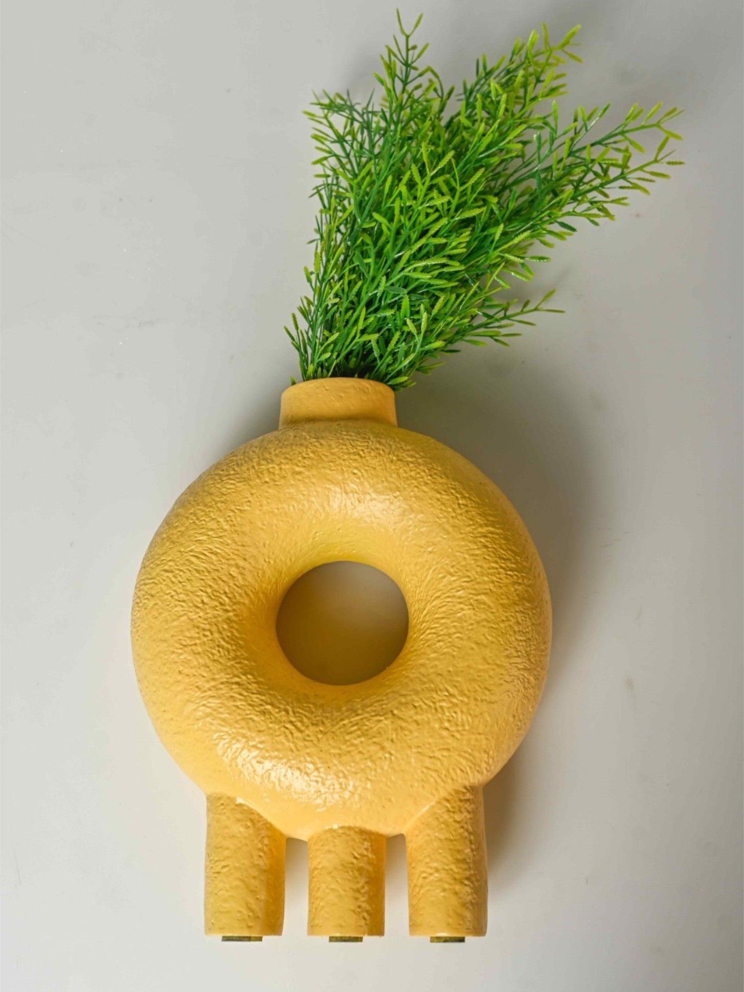 Elements of Piharwa Yellow contemporary vase