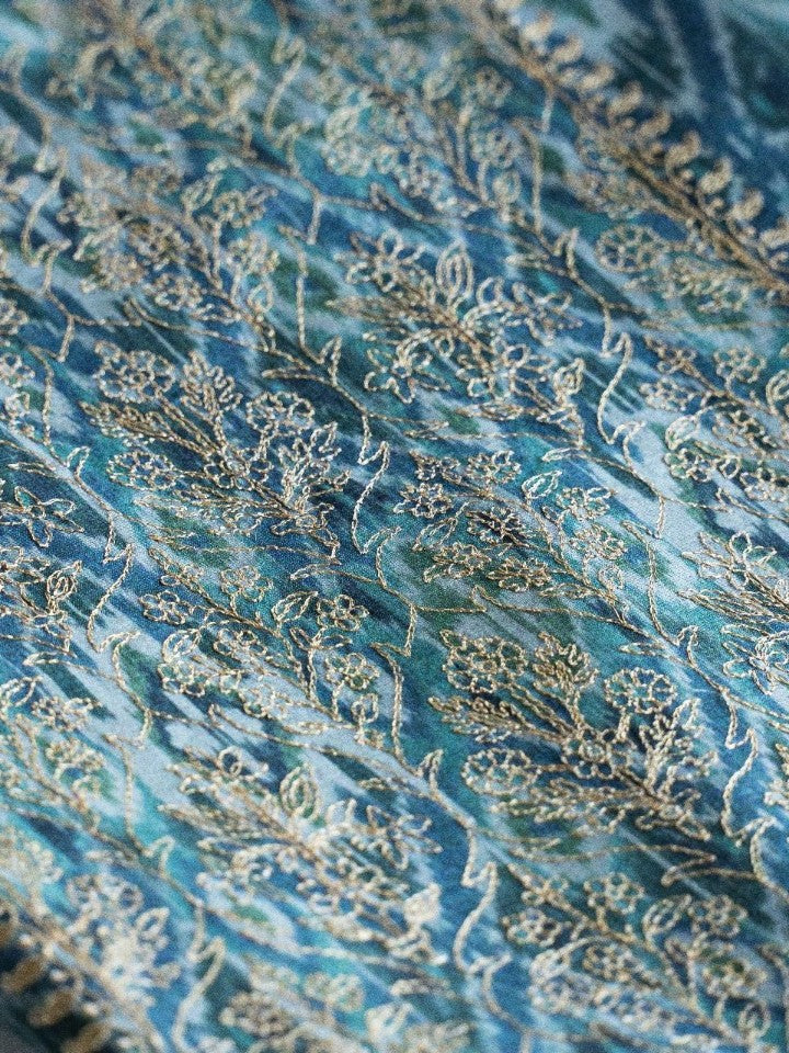 Piharwa Moonga Tussar Silk Suit Piece Set