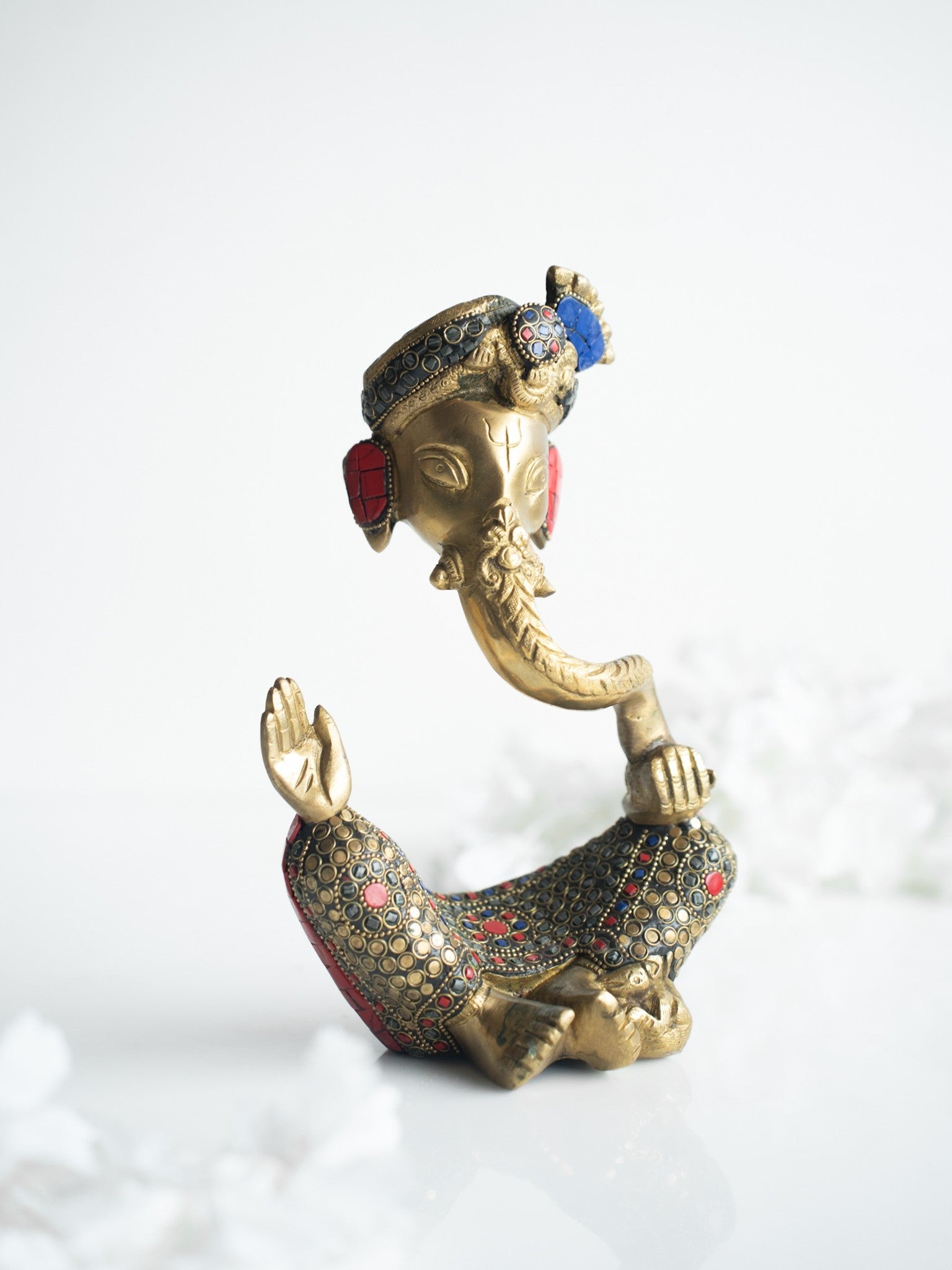 Elements of Piharwa Brass Pagadi Ganesha
