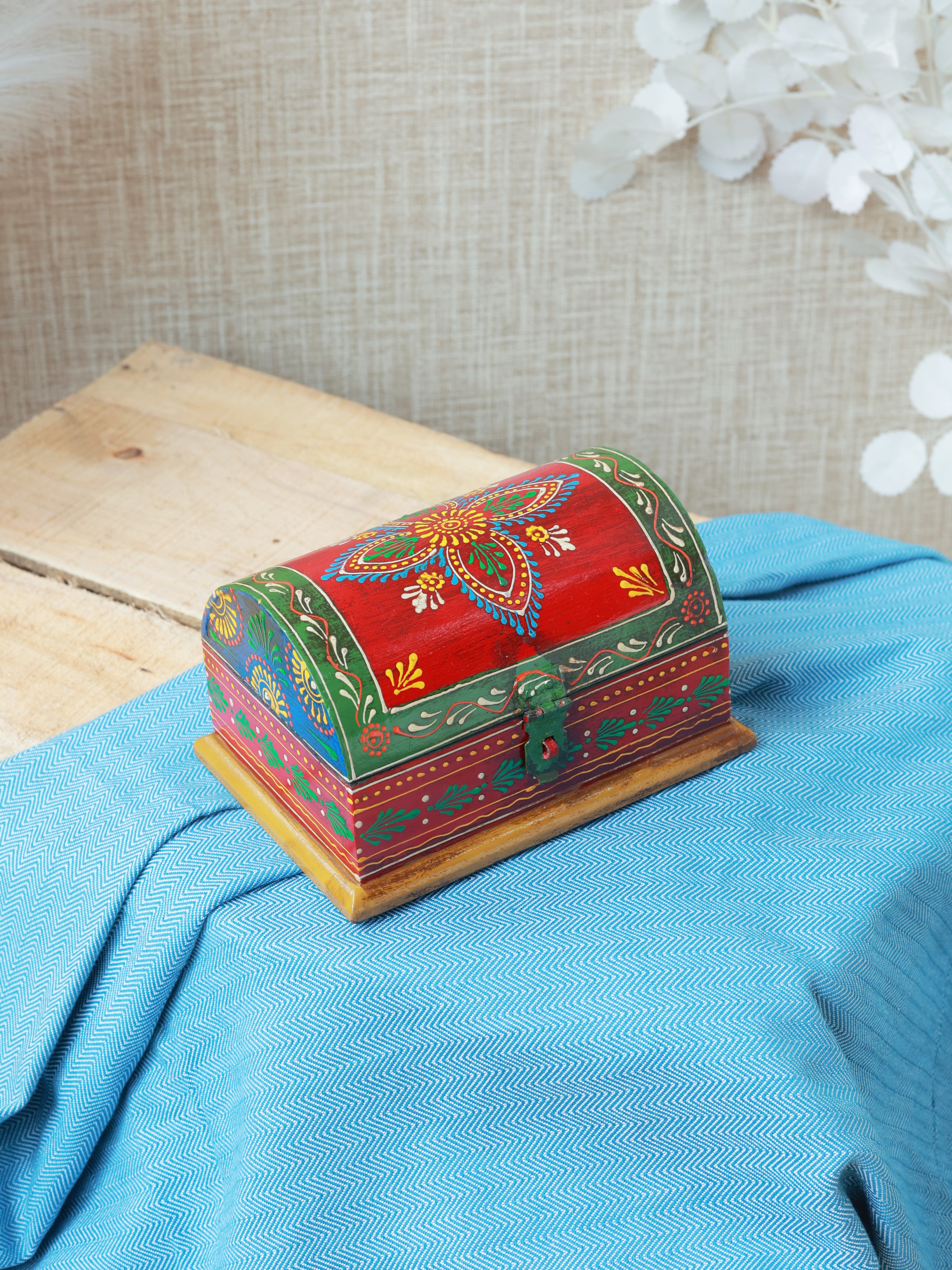 Piharwa Handpainted Treasure Box