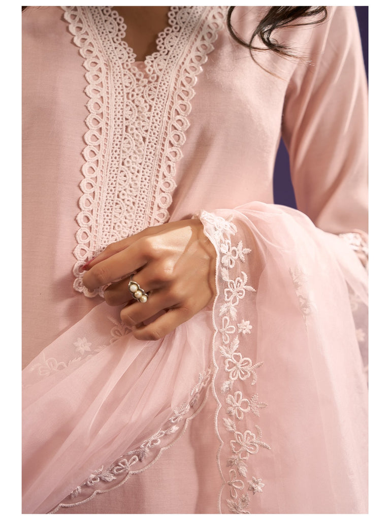 Piharwa Chikankari work suit