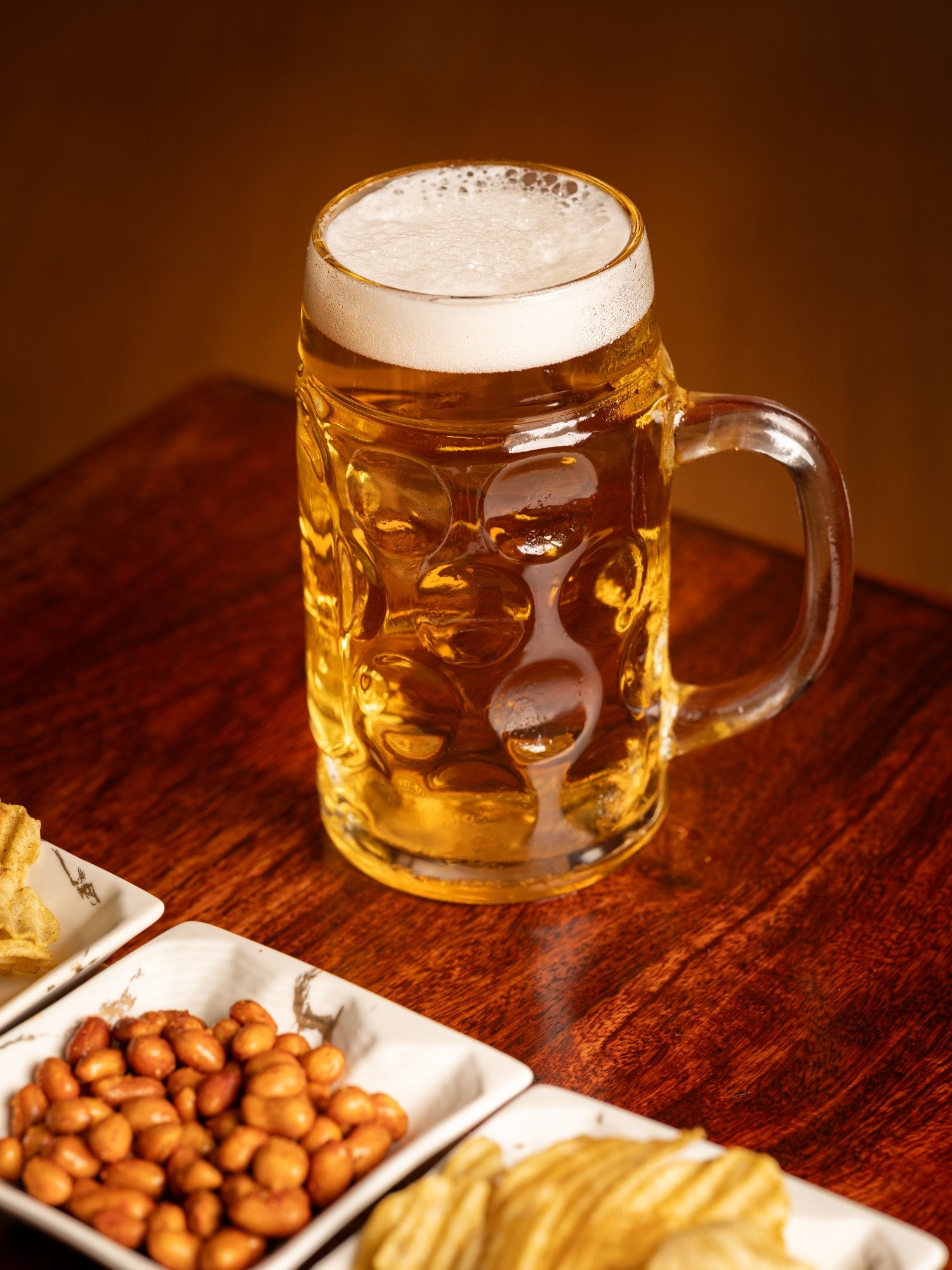 Elements of Piharwa Heavy cut Glass Beer Mug
