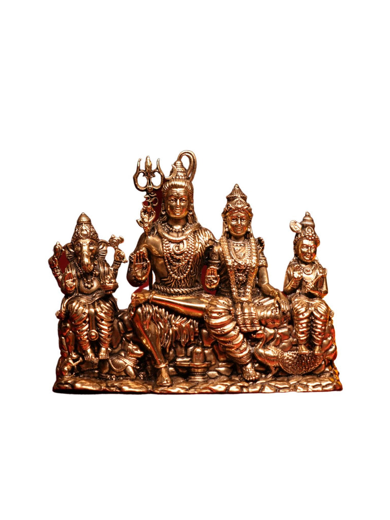 Elements of Piharwa Brass Shiv Family