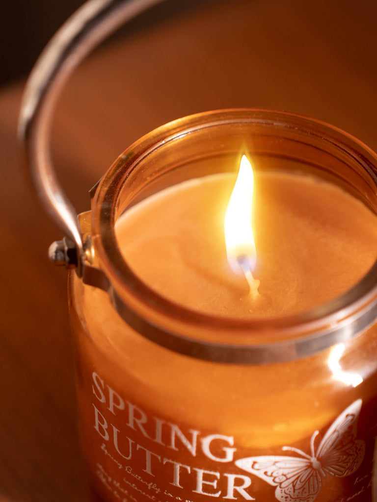 Elements of Piharwa Spring Butter Jar Candle With Wooden Lid