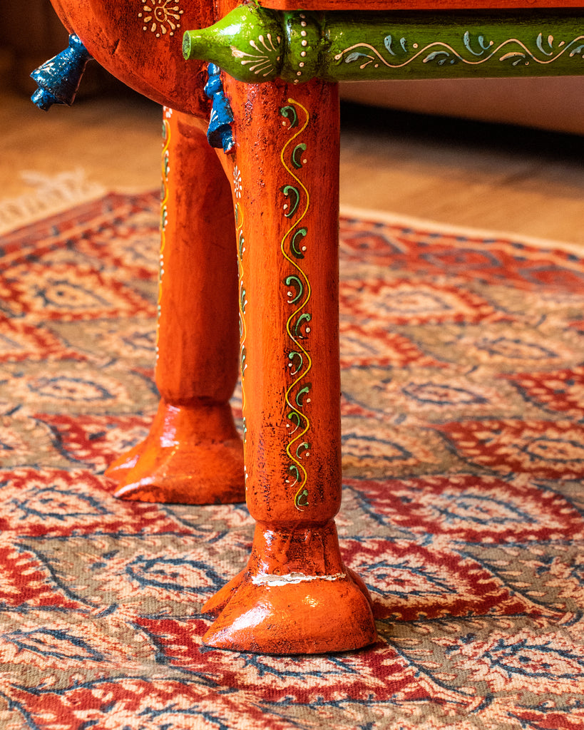 Elements of Piharwa Handcrafted Camel Bust Stool