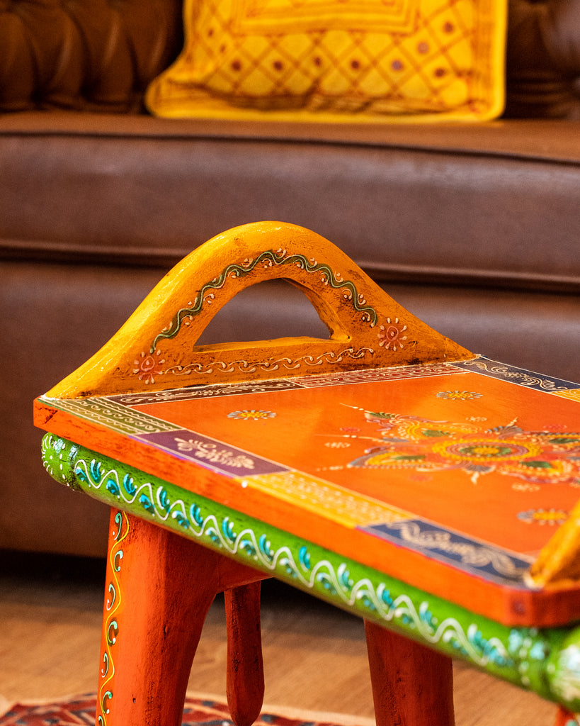 Elements of Piharwa Handcrafted Camel Bust Stool