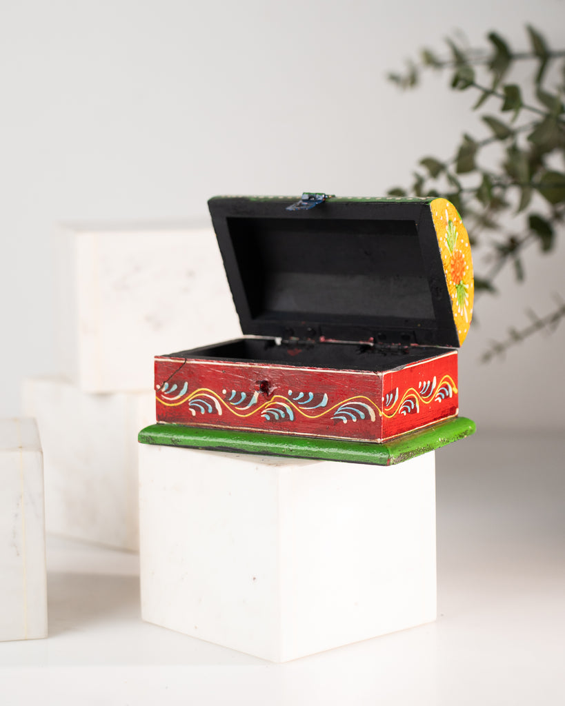 Elements of Piharwa Hand Painted Multipurpose Box