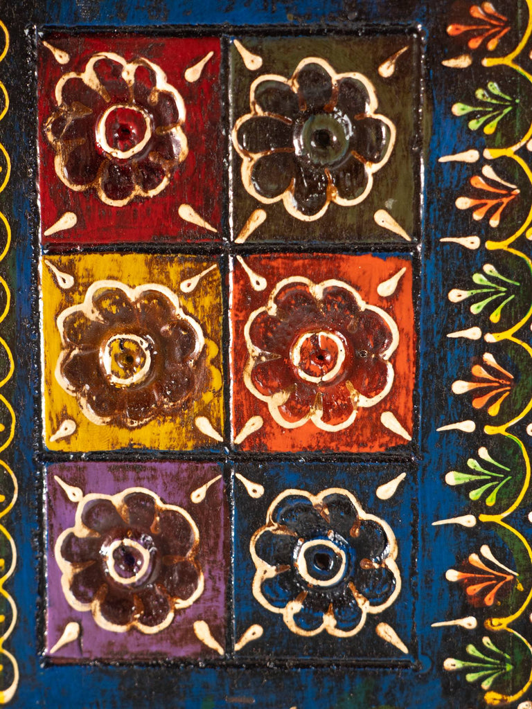 Elements of piharwa Hand-Painted Floral Storage Box