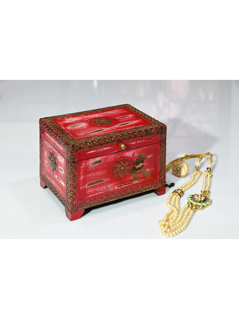 Elements of Piharwa Handcrafted Wooden Jewellery Box