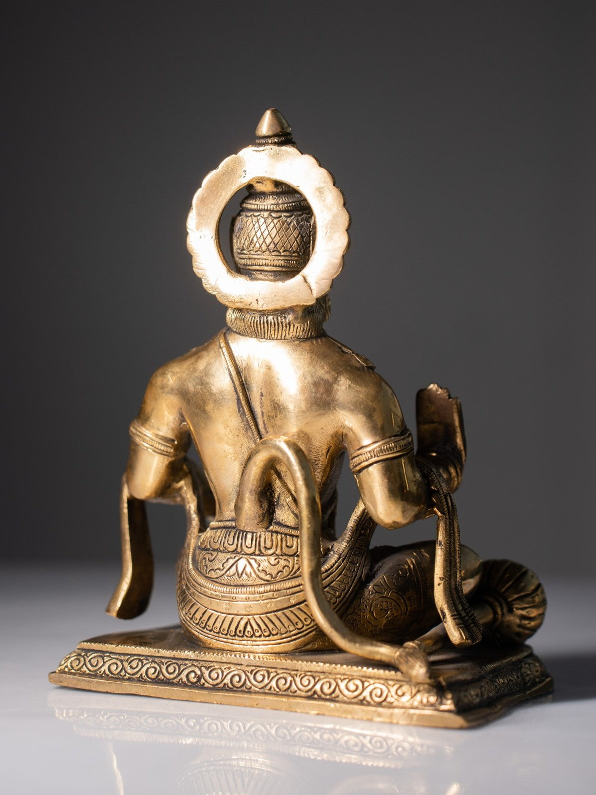 Elements of Piharwa Brass Lord Hanuman idol