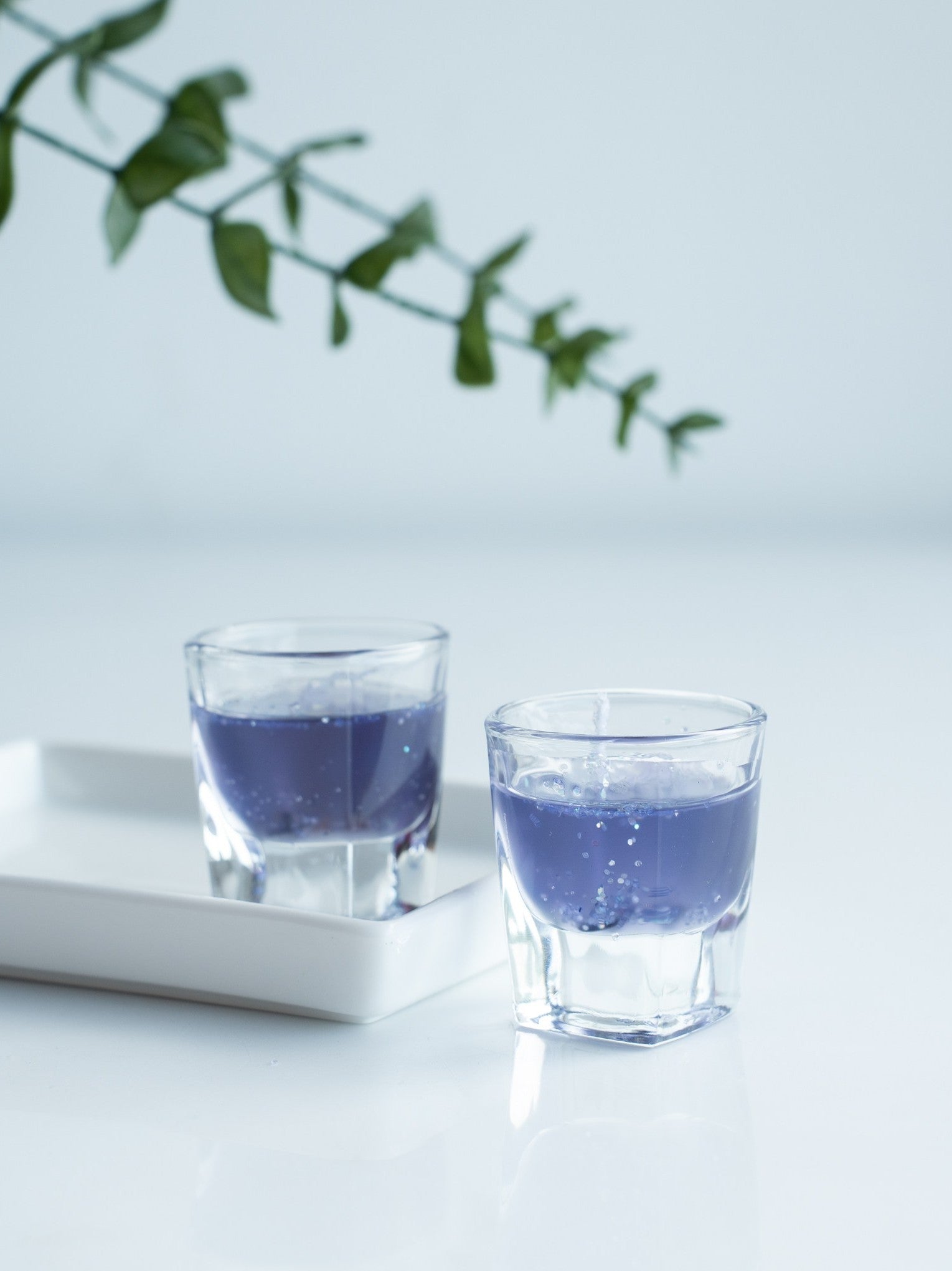 Elements of Piharwa Lavender glass candle