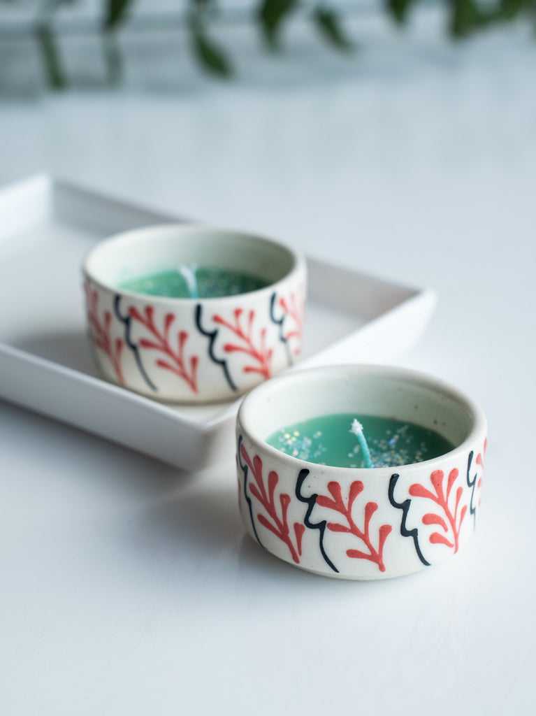 Elements of Piharwa Lemongrass cup candle