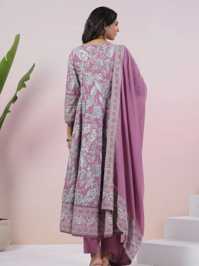 Piharwa Cotton Printed Suit