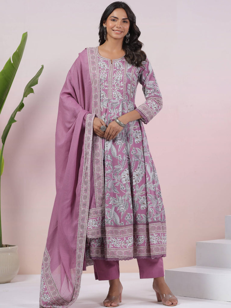 Piharwa Cotton Printed Suit