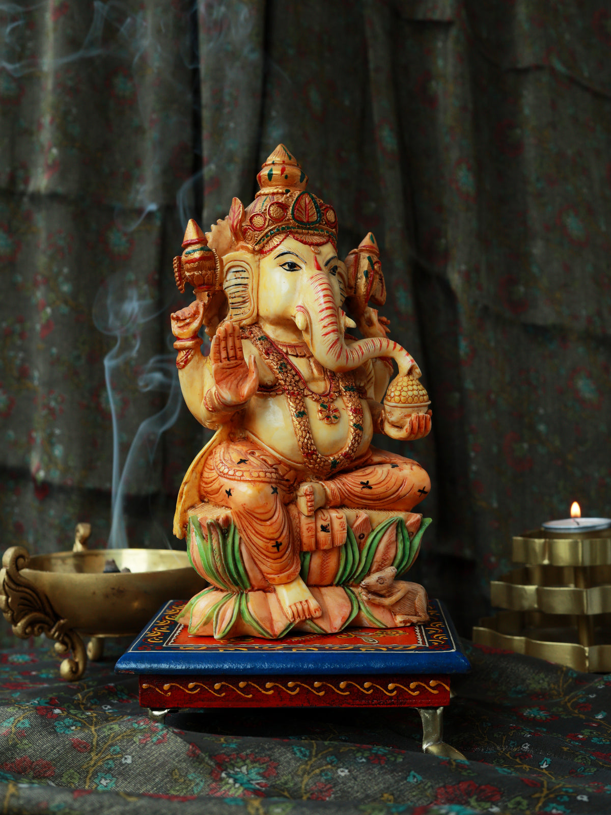 Piharwa Shree Ganesh Clay Idol