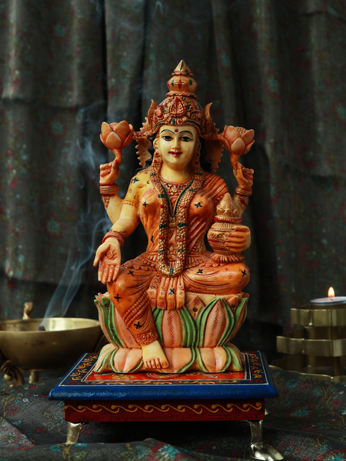 Piharwa Divya Lakshmi Clay Idol