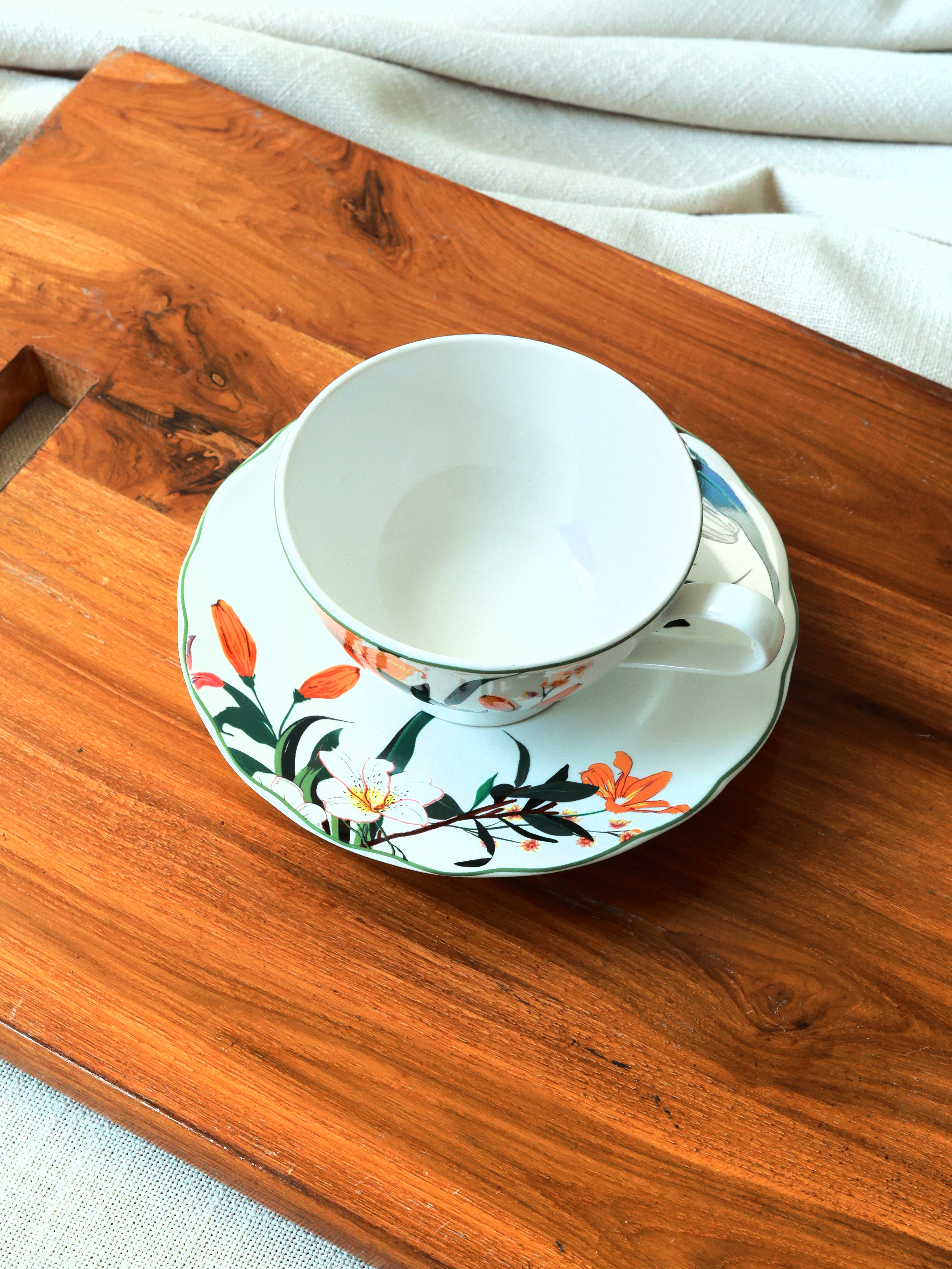 Piharwa Mandarin Lily Teacups