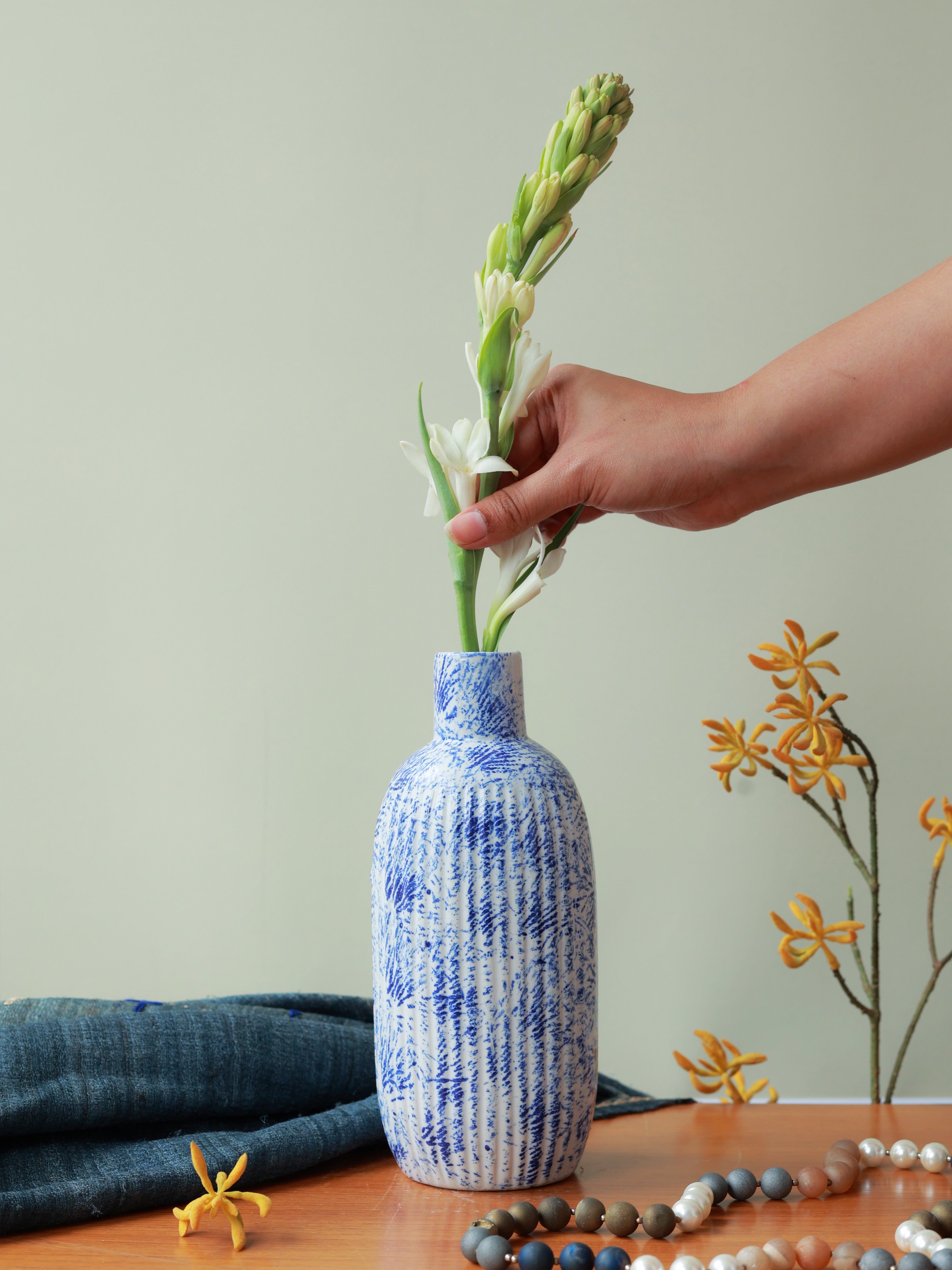 Piharwa Siena Blue Pot